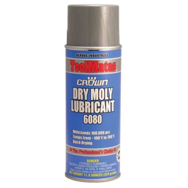 Crown Dry Moly Lubricant 6080 Gallaway Safety & Supply Eighty